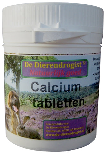 Dierendrogist Tierchemiker Kalziumtabletten